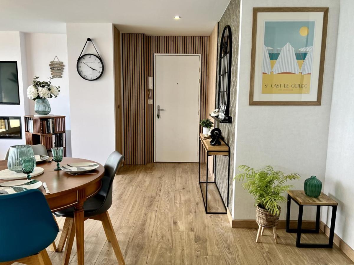 Appt Vue Mer Exceptionnelle Triple Expo - 70M 2Ch - Renove Saint-Cast-le-Guildo Buitenkant foto